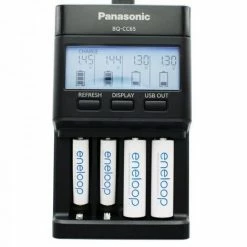 Panasonic Eneloop Ladegerät BQ-CC65 Inkl. LCD-Display, 4 Eneloop Standard AAA Micro Und AccuCell Akkubox Blue 8 Panasonic Eneloop Ladegerät BQ-CC65 Inkl. LCD-Display, 4 Eneloop Standard AAA Micro Und AccuCell Akkubox Blue -PANASONIC Shop 10082377 4