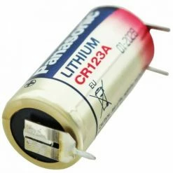 PANASONIC CR123A Batterie Mit 3er Printanschluss 1er Print Plus Und 2er Print - Kontakt, Spannung 3 Volt -PANASONIC Shop 11089921 3