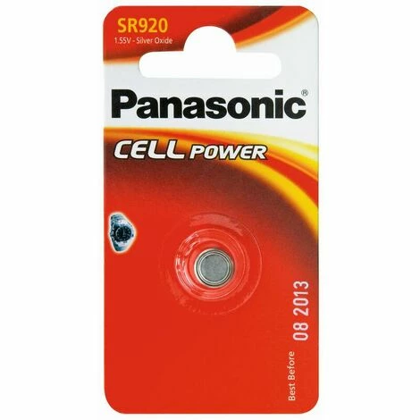 Panasonic Silberoxid Knopfzelle SR621 / V364, 6,8 x 2,15 mm, 1 Stück Panasonic Silberoxid Knopfzelle SR621 / V364, 6,8 X 2,15 Mm, 1 Stück -PANASONIC Shop 18819460 4