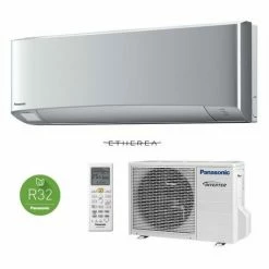 Panasonic Etherea 5,0kW Silber Klimaanlage Inverter Wärmepumpe