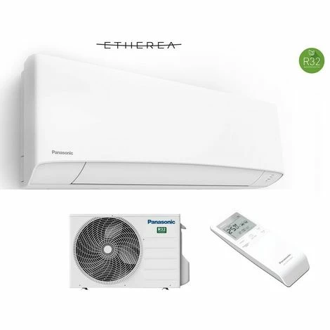 Panasonic Etherea 2,0kW Weiß Klimaanlage Inverter Wärmepumpe Klimagerät SET NEU 1 Panasonic Etherea 2,0kW Weiß Klimaanlage Inverter Wärmepumpe Klimagerät SET NEU