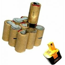 Tauschpack Für Panasonic Akku EY9200 12 V 3 ,0 Ah NiMh Panasonic Zellen