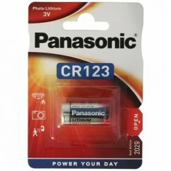 Ersatzbatterie SecuENTRY-Zylinder Lithium CR 123A Batterie Von Panasonic -PANASONIC Shop 33761674 5