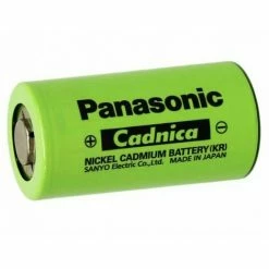 Panasonic (Sanyo) Akku 1,2V NiCd 3000mAh N3000CR Größe C (Baby) Hochstromfest