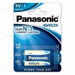 Panasonic Evolta - LR61 Batterie (Alkaline, 9 V)