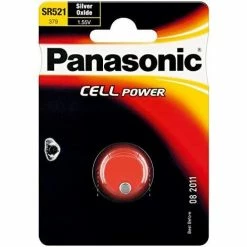 Panasonic SR521 Single-Use Batterie Alkaline 1,55 V - Batterien (Single-Use Batterie, Alkaline, 1,55 V, 17 MAh, 5,8 Mm, 5,8 Mm)