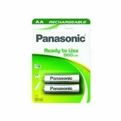 Wentronic AA 2,05Ah NiMH 2-BL EVOLTA Panasonic - Akku (Nickel-Metallhydrid, 1900 MAh, 1,2 V, 50,5 Mm, 14,5 Mm, 29 G) Farbe White