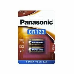 Panasonic CR 123 Lithium 3V Nicht Wiederaufladbare Batterie - Batterien (Lithium, 3 V, 1400 MAh, 17 Mm, 17 Mm, 34,5 Mm)