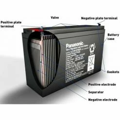 Panasonic Bleiakkumulator LC-XC1228P, 12 V-/28 Ah, Zyklisch -PANASONIC Shop 43487057 4