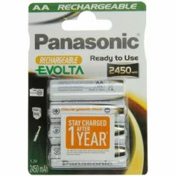 Panasonic NH 4X2600 PAN - NiMh Akku, AA (Mignon), 2450 MAh, 4er-Pack (HHR-3XXE/4BC)