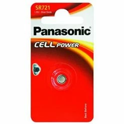 Panasonic Blisterpackung 1 Silberoxid-Batterie Für Uhr SR72