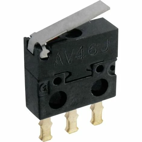 Panasonic AV402461J Mikroschalter AV402461J 30 V/DC 0.5 A 1 X Ein/(Ein) IP40 Tastend 1 St. 1 Panasonic AV402461J Mikroschalter AV402461J 30 V/DC 0.5 A 1 X Ein/(Ein) IP40 Tastend 1 St.
