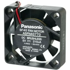 Panasonic ASFN44770 Axiallüfter 5 V/DC 7.2 M³/h (L X B X H) 40 X 40 X 10 Mm