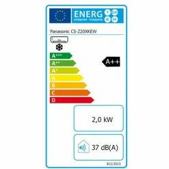 Panasonic Etherea Pure White CS-Z20XKEW Innengerät Inkl. Wi-Fi Multi Split 2 KW -PANASONIC Shop 54333925 3