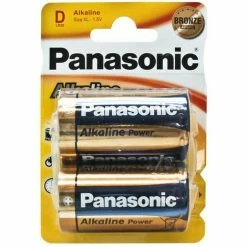 ALKALINE-BATTERIE LEISTUNG 1,5 VOL LR20 (BLIST 2 EINHEITEN) - PANASONIC