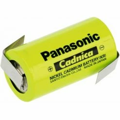 Panasonic Akku C KRCH2500 ( Baby )1,2V / 2500mAh NiCd Hochtemperatur Lötfahne Z