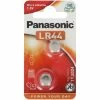 Panasonic Batterie Alkaline, Knopfzelle, LR44, V13GA, 1.5V Electronics, Retail Blister (2-Pack)