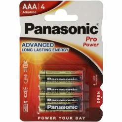 Panasonic Pro Power Alkaline Micro AAA, LR03 Im 4er Blister