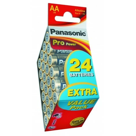 Panasonic Pro Power Mignon / AA / LR6 Batterien Im 24er Pack 1 Panasonic Pro Power Mignon / AA / LR6 Batterien Im 24er Pack