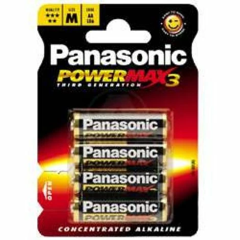 Panasonic PowerMax3 4er Spar-Pack Mignon/AA 1 Panasonic PowerMax3 4er Spar-Pack Mignon/AA