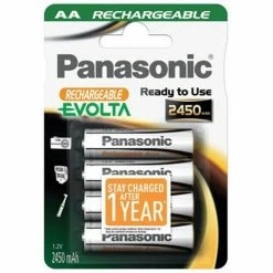 Panasonic HHR-3XXE Evolta AA Mignon 2450mAh 4er Blister HHR-3XXE/4BC