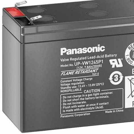 Panasonic UP-VW1245P1 Akku PB 12Volt 7,8 Ah (früher 9Ah) mit Faston 6,3mm Steckkontakten Panasonic UP-VW1245P1 Akku PB 12Volt 7,8 Ah (früher 9Ah) Mit Faston 6,3mm Steckkontakten -PANASONIC Shop 8350098 2