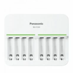 8fach Panasonic Schnell-Ladegerät Und 8 Stück Eneloop Standard Mignon AA BK-3MCC -PANASONIC Shop 8350310 3
