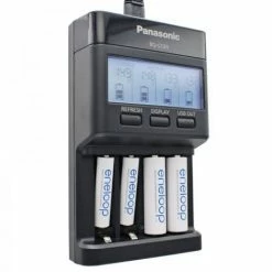 Panasonic Eneloop Ladegerät BQ-CC65 Inkl. LCD-Display, 4 Eneloop Pro AAA Micro, AccuCell Box Blue -PANASONIC Shop 8350315 5