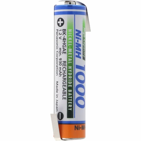 Panasonic BK-4HGAE Micro AAA HR-4U NiMH Akku mit Lötfahne Z-Form Panasonic BK-4HGAE Micro AAA HR-4U NiMH Akku Mit Lötfahne Z-Form -PANASONIC Shop 8636458 1