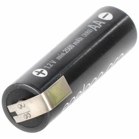 PANASONIC Ready2use AA 2500mAh Akku Mignon AA NiMH Mit Lötfahne Z-Form 2 PANASONIC Ready2use AA 2500mAh Akku Mignon AA NiMH Mit Lötfahne Z-Form – Bild 2