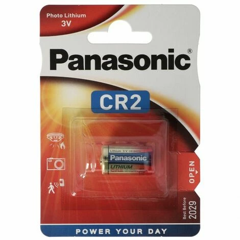 Panasonic CR2 Lithium Batterie CR2EP, CR-2 Batterie 5er Pack 2 Panasonic CR2 Lithium Batterie CR2EP, CR-2 Batterie 5er Pack – Bild 2