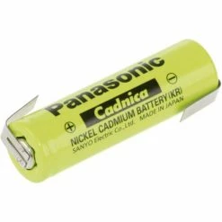 Panasonic AA ZLF Spezial-Akku Mignon (AA) Z-Lötfahne NiCd 1.2 V 600 MAh