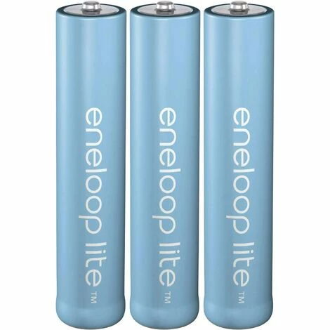 Panasonic Eneloop Lite HR03 Micro (AAA)-Akku NiMH 550 MAh 1.2 V 3 St. 1 Panasonic Eneloop Lite HR03 Micro (AAA)-Akku NiMH 550 MAh 1.2 V 3 St.