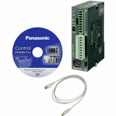 Panasonic PLC Starter Kit KITAFP0RC14RS SPS-Starterkit 24 V/DC Panasonic PLC Starter Kit KITAFP0RC14RS SPS-Starterkit 24 V/DC -PANASONIC Shop 9618945 1