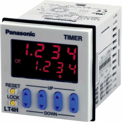 Panasonic LT4H24J Zeitrelais Multifunktional 12 V/DC, 24 V/DC 1 St. Zeitbereich: 0.001 S - 999.9 H 1 1 Panasonic LT4H24J Zeitrelais Multifunktional 12 V/DC, 24 V/DC 1 St. Zeitbereich: 0.001 S - 999.9 H 1
