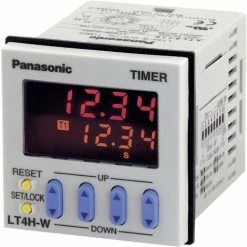 Panasonic LT4HWT24SJ Zeitrelais Multifunktional 12 V/DC, 24 V/DC 1 St. Zeitbereich: 0.01 S - 9999 H